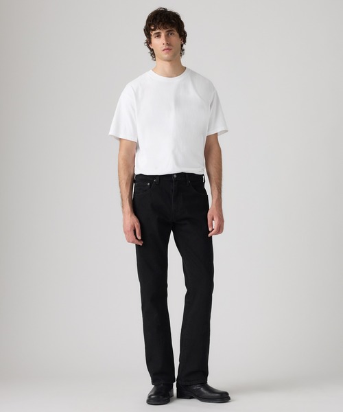 Levi's（リーバイス）の「Levi's/リーバイス 505(TM) レギュラーフィットジーンズ ブラック（デニムパンツ・メンズ・ブラック・W29 L32/W28 L32/W36 L32/W34 L32/W33 L32/W32 L32/W31 L32/W30 L32）」の2枚目の写真