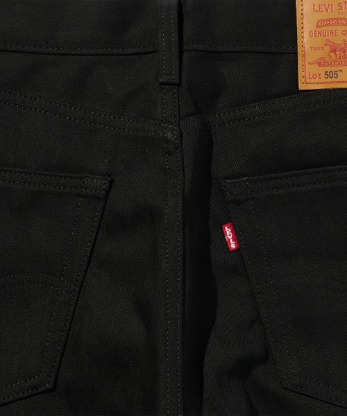 Levi's（リーバイス）の「Levi's/リーバイス 505(TM) レギュラーフィットジーンズ ブラック（デニムパンツ・メンズ・ブラック・W29 L32/W28 L32/W36 L32/W34 L32/W33 L32/W32 L32/W31 L32/W30 L32）」の11枚目の写真