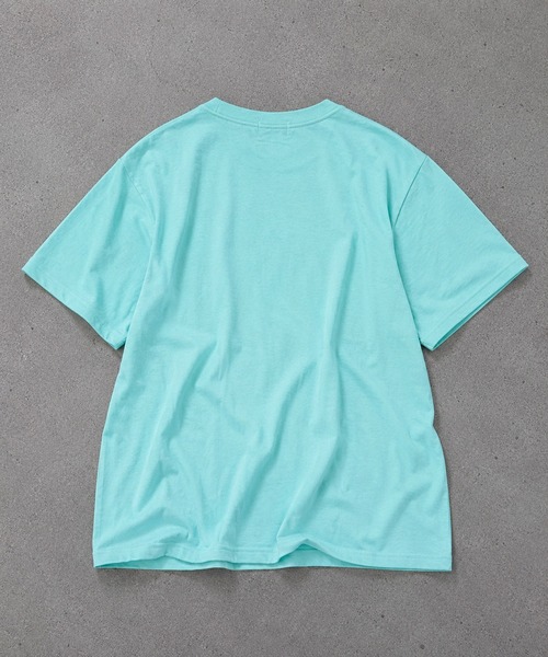 SPINNS(スピンズ)の「カラフル半袖Tシャツ/ドットロゴ/ストリート女子(Tシャツ/カットソー・レディース・イエロー/ブルー/オフホワイト・ONESIZE)」の11枚目の写真