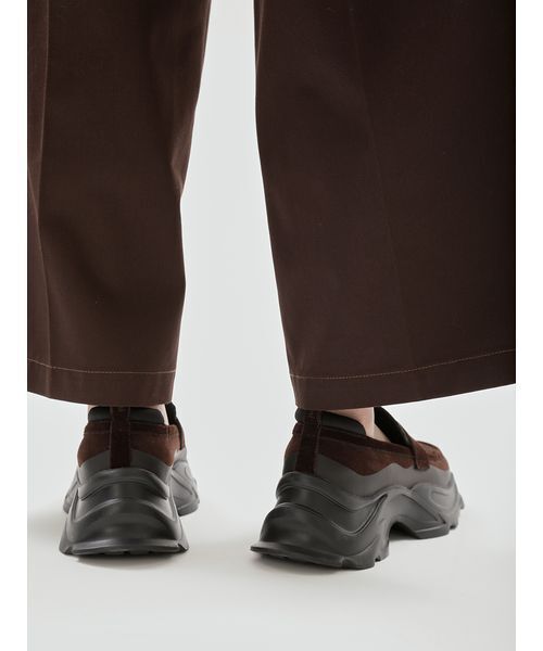 emmi(エミ)の「【Dickies(R)×emmi】タックワイドパンツ(その他パンツ・レディース・ブラウン/アイボリー/カーキ・0/1)」の21枚目の写真