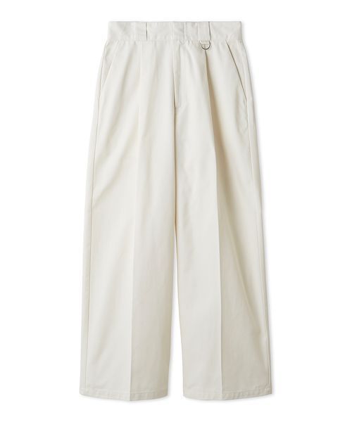 emmi(エミ)の「【Dickies(R)×emmi】タックワイドパンツ(その他パンツ・レディース・ブラウン/アイボリー/カーキ・0/1)」の10枚目の写真