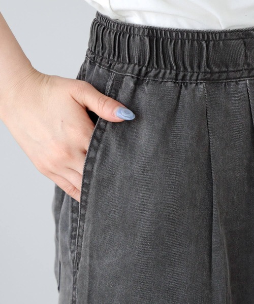 tiptop(ティップトップ)の「リヨセルデニムイージーパンツ(デニムパンツ・レディース・ブラック系その他/ブルー/ブラック/ブラウン・FREE)」の18枚目の写真