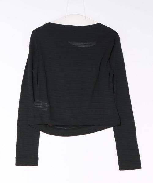  ボーダー長袖カットソー ｼｰｽﾙｰｼｬﾄﾞｰﾎﾞｰﾀﾞｰﾄﾞﾚｰﾌﾟﾄｯﾌﾟ（Tシャツ/カットソー）｜Vivienne