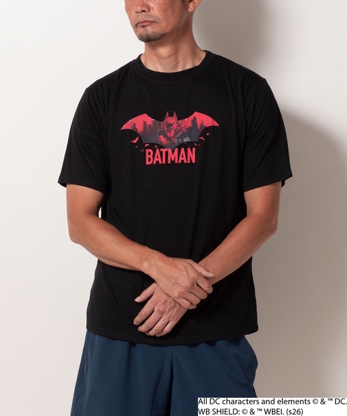 BAYBLO(ベイブロ)の「(SA) 【スーパーマン/バットマン】 半袖 Tシャツ(Tシャツ/カットソー・メンズ・ブラック系3/ブラック系1/ブラック系2/ブラック系4・L/M)」の5枚目の写真