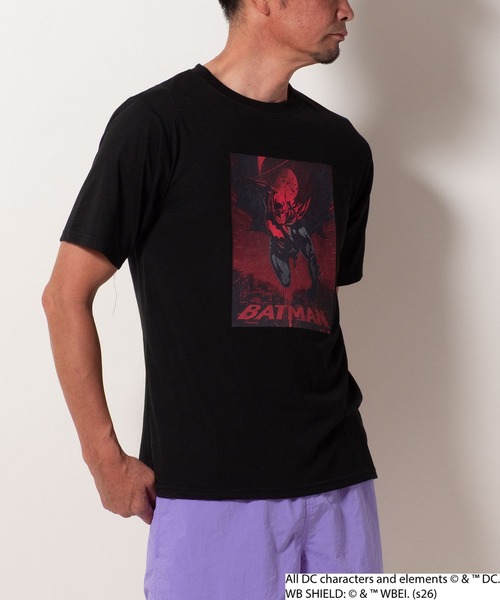 BAYBLO(ベイブロ)の「(SA) 【スーパーマン/バットマン】 半袖 Tシャツ(Tシャツ/カットソー・メンズ・ブラック系3/ブラック系1/ブラック系2/ブラック系4・L/M)」の12枚目の写真