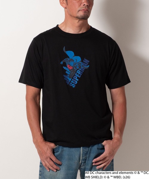 BAYBLO(ベイブロ)の「(SA) 【スーパーマン/バットマン】 半袖 Tシャツ(Tシャツ/カットソー・メンズ・ブラック系3/ブラック系1/ブラック系2/ブラック系4・L/M)」の15枚目の写真