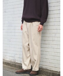 コーデュロイ ワイド 1P パンツ W4
