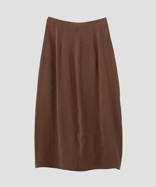 YLEVE(イレーヴ)の「YLEVE / RAYON-POLYESTER BROAD SKIRT(スカート・レディース・ブラウン/ブラック/ホワイト・1/0/2)」の19枚目の写真