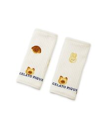 gelato pique（ジェラートピケ）の「【BABY】アニマルブレッド柄サッキングパット（抱っこ紐/ベルトカバー/スリング）」