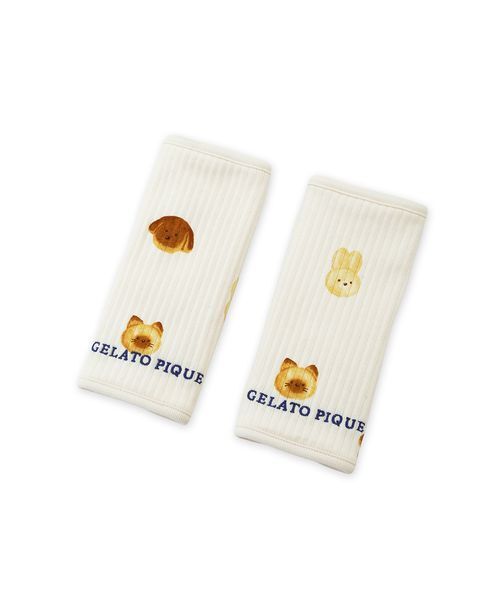gelato pique（ジェラートピケ）の「【BABY】アニマルブレッド柄サッキングパット（抱っこ紐/ベルトカバー/スリング・レディース・クリーム・F）」の2枚目の写真