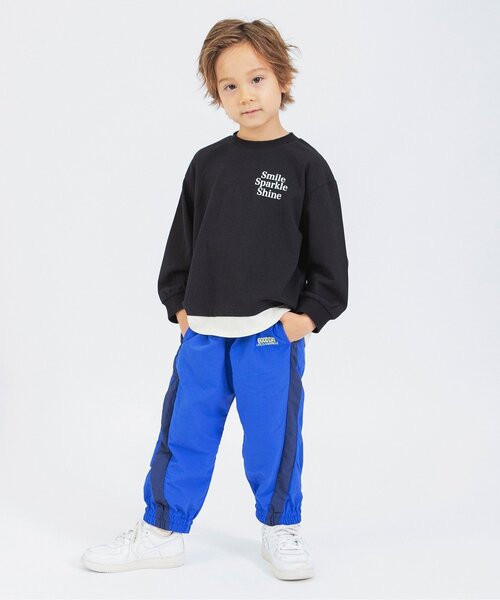 BREEZE(ブリーズ)の「ゆったりバックプリント長袖Tシャツ(Tシャツ/カットソー・キッズ・ブラック/ベージュ/エメラルド・130/100/120/110/80/140/90)」の7枚目の写真