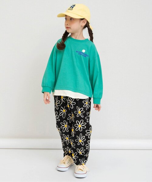 BREEZE(ブリーズ)の「ゆったりバックプリント長袖Tシャツ(Tシャツ/カットソー・キッズ・ブラック/ベージュ/エメラルド・130/100/120/110/80/140/90)」の11枚目の写真