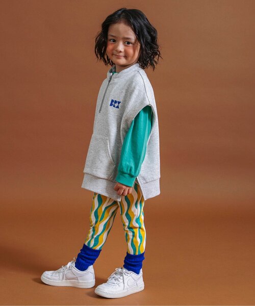 BREEZE(ブリーズ)の「ゆったりバックプリント長袖Tシャツ(Tシャツ/カットソー・キッズ・ブラック/ベージュ/エメラルド・130/100/120/110/80/140/90)」の13枚目の写真