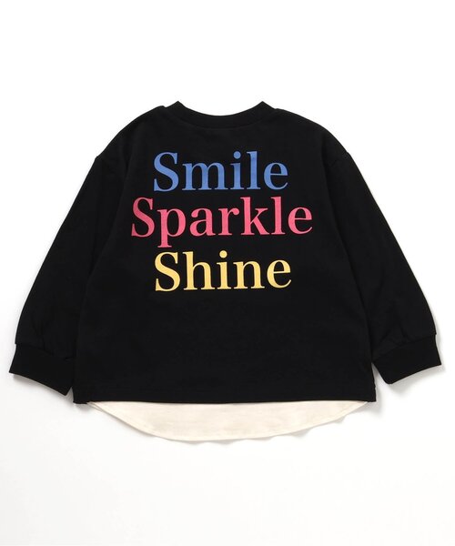 BREEZE(ブリーズ)の「ゆったりバックプリント長袖Tシャツ(Tシャツ/カットソー・キッズ・ブラック/ベージュ/エメラルド・130/100/120/110/80/140/90)」の16枚目の写真