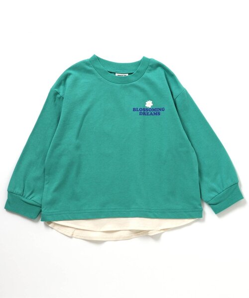 BREEZE(ブリーズ)の「ゆったりバックプリント長袖Tシャツ(Tシャツ/カットソー・キッズ・ブラック/ベージュ/エメラルド・130/100/120/110/80/140/90)」の20枚目の写真