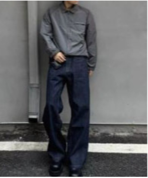 DOUBLE STEAL(ダブルスティール)の「DSナイロンライクジップブルゾン(ブルゾン・メンズ・グレー・MEDIUM/LARGE/X-LARGE)」の2枚目の写真
