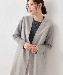 【日本製】カラーレスコーディガン