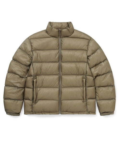 thisisneverthat(ディスイズネバーザット)の「Skogar MID Down Jacket(ダウンジャケット/コート・メンズ・ライトベージュ/ブラック系その他・XL/L/M/S/XS)」の1枚目の写真