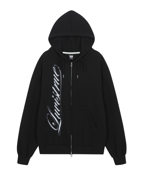 LUVISTRUE（ラヴイズトゥルー）の「RL CROSS COLORSTONE HOOD ZIP UP(BLACK)（パーカー・レディース・その他・FREE）」の2枚目の写真