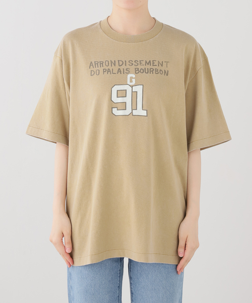 JOURNAL STANDARD LUXE(ジャーナルスタンダード ラックス)の「Faded Print T(Tシャツ/カットソー・レディース・チャコールグレー/ベージュ・FREE)」の14枚目の写真