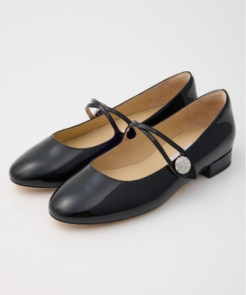 STACCATO(スタッカート)の「レイラメリージェーンパンプス(パンプス・レディース・シルバー/ライトブラック・24cm/24.5cm/22.5cm/23cm/23.5cm)」の2枚目の写真