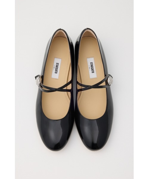 STACCATO(スタッカート)の「レイラメリージェーンパンプス(パンプス・レディース・シルバー/ライトブラック・24cm/24.5cm/22.5cm/23cm/23.5cm)」の6枚目の写真