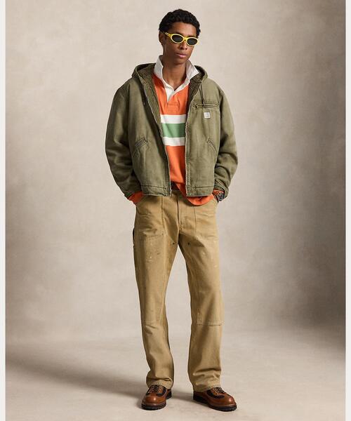 POLO RALPH LAUREN(ポロ ラルフ ローレン)の「キャンバス フーデッド ジャケット(ブルゾン・メンズ・グレー系・M/L)」の9枚目の写真