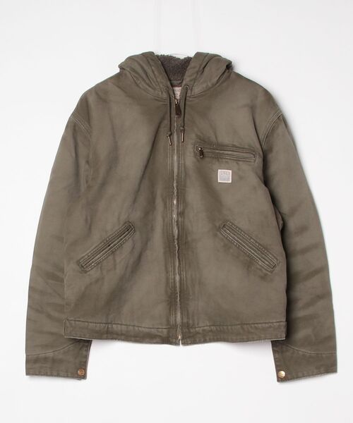 POLO RALPH LAUREN(ポロ ラルフ ローレン)の「キャンバス フーデッド ジャケット(ブルゾン・メンズ・グレー系・M/L)」の5枚目の写真