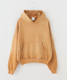 【MOOJI MOOJI / ム―ジ ム―ジ】OVERSIZED CROP HOODIE AGED