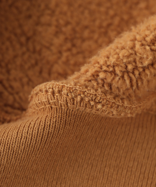 JOURNAL STANDARD(ジャーナルスタンダード)の「【MOOJI MOOJI / ム―ジ ム―ジ】OVERSIZED CROP HOODIE AGED(パーカー・レディース・チャコールグレー/マスタード/グリーン/ピンク・SMALL)」の7枚目の写真