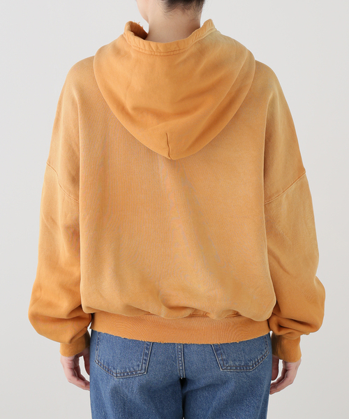 JOURNAL STANDARD(ジャーナルスタンダード)の「【MOOJI MOOJI / ム―ジ ム―ジ】OVERSIZED CROP HOODIE AGED(パーカー・レディース・チャコールグレー/マスタード/グリーン/ピンク・SMALL)」の16枚目の写真