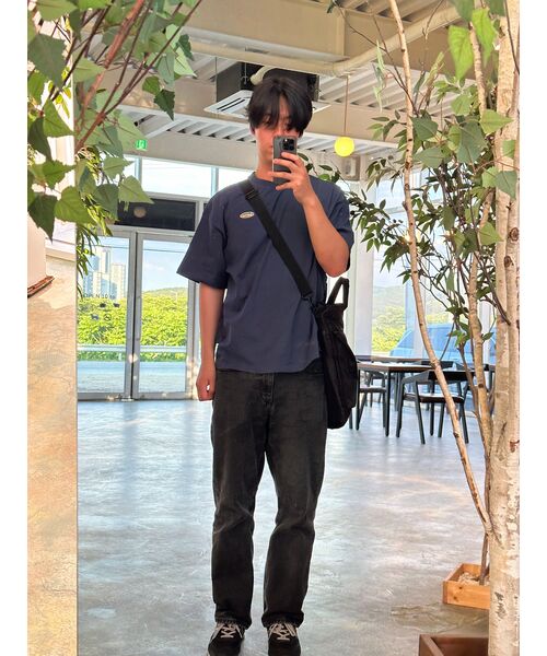 MUSINSA STANDARD（ムシンサスタンダード）の「レギュラーフィットデニムパンツ[ウォッシュドブラック]（デニムパンツ・メンズ・その他・38/42/36/34/32/30/31/33/26/27/28/29）」の12枚目の写真