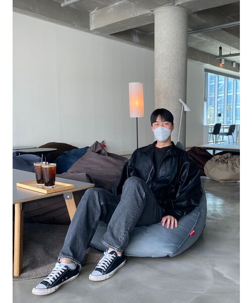 MUSINSA STANDARD（ムシンサスタンダード）の「レギュラーフィットデニムパンツ[ウォッシュドブラック]（デニムパンツ・メンズ・その他・38/42/36/34/32/30/31/33/26/27/28/29）」の19枚目の写真