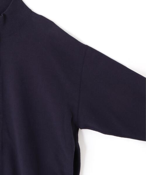 Y(ワイ)の「Y / ORGANIC COTTON BLEND HEAVY WEIGHT FLEECE PKT BLOUSON(ブルゾン・メンズ・ネイビー/ホワイト・MEDIUM/LARGE/SMALL)」の15枚目の写真