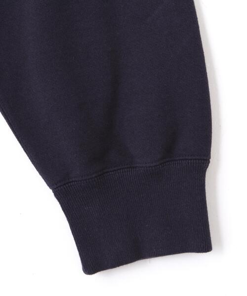 Y(ワイ)の「Y / ORGANIC COTTON BLEND HEAVY WEIGHT FLEECE PKT BLOUSON(ブルゾン・メンズ・ネイビー/ホワイト・MEDIUM/LARGE/SMALL)」の16枚目の写真