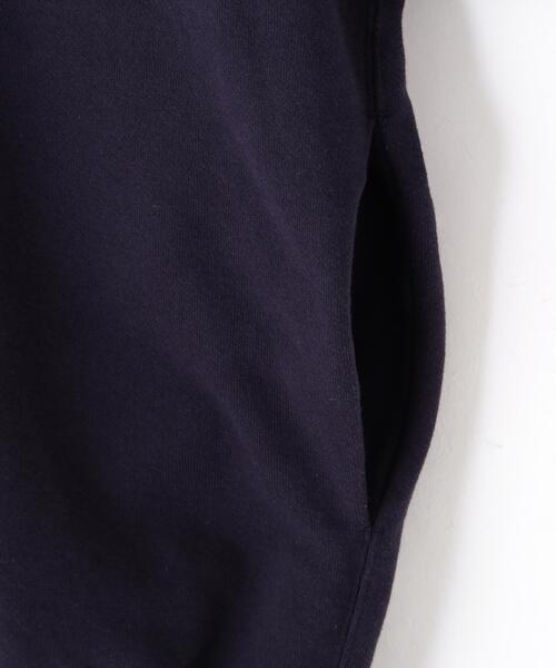 Y(ワイ)の「Y / ORGANIC COTTON BLEND HEAVY WEIGHT FLEECE PKT BLOUSON(ブルゾン・メンズ・ネイビー/ホワイト・MEDIUM/LARGE/SMALL)」の17枚目の写真