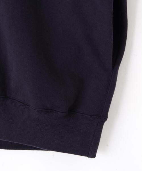 Y(ワイ)の「Y / ORGANIC COTTON BLEND HEAVY WEIGHT FLEECE PKT BLOUSON(ブルゾン・メンズ・ネイビー/ホワイト・MEDIUM/LARGE/SMALL)」の18枚目の写真