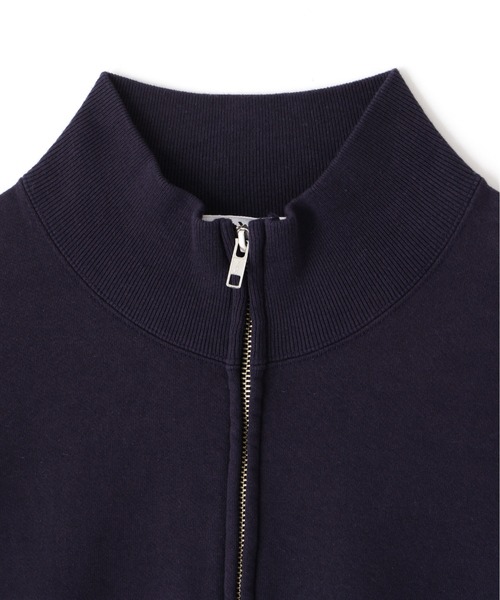 Y(ワイ)の「Y / ORGANIC COTTON BLEND HEAVY WEIGHT FLEECE PKT BLOUSON(ブルゾン・メンズ・ネイビー/ホワイト・MEDIUM/LARGE/SMALL)」の5枚目の写真