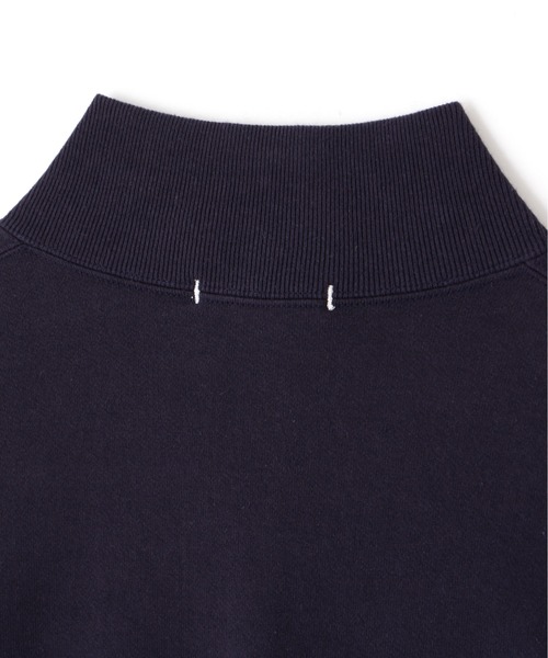 Y(ワイ)の「Y / ORGANIC COTTON BLEND HEAVY WEIGHT FLEECE PKT BLOUSON(ブルゾン・メンズ・ネイビー/ホワイト・MEDIUM/LARGE/SMALL)」の10枚目の写真