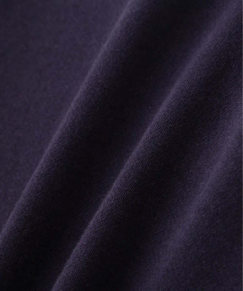 Y(ワイ)の「Y / ORGANIC COTTON BLEND HEAVY WEIGHT FLEECE PKT BLOUSON(ブルゾン・メンズ・ネイビー/ホワイト・MEDIUM/LARGE/SMALL)」の11枚目の写真