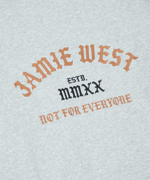 JAMIE WEST(ジェイミーウエスト)の「JW レタリング 裏起毛パーカー(メランジグレー)(パーカー・メンズ・その他・MEDIUM/LARGE/X-LARGE)」の6枚目の写真