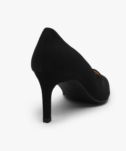 SAPPUN(サプン)の「Cameli(カメリ)スエードヒールパンプス(7cm)(220-65213)SAPPUN(サプン)(パンプス・レディース・グレー/ブラック/ブルー/ブラウン・24.5/24/23.5/23/22.5/25/22)」の8枚目の写真