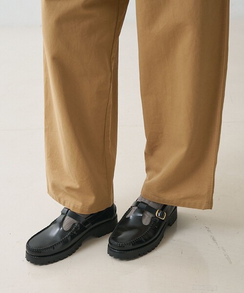 collex(コレックス)の「ルーズテーパード チノパンツ(チノパンツ・レディース・ダークネイビー/ベージュ・2/1)」の19枚目の写真