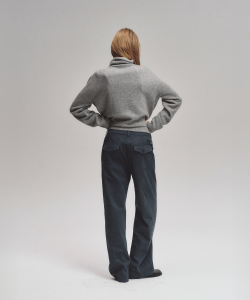 BLUEBRICK(ブルーブリック)の「ヴィンテージファティーグパンツ(ネイビー)(その他パンツ・レディース・その他・SMALL/MEDIUM)」の4枚目の写真