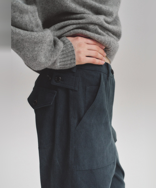 BLUEBRICK(ブルーブリック)の「ヴィンテージファティーグパンツ(ネイビー)(その他パンツ・レディース・その他・SMALL/MEDIUM)」の7枚目の写真