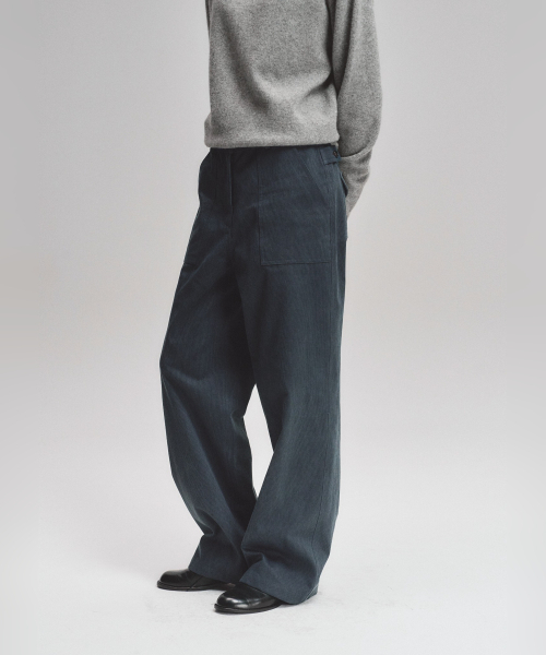 BLUEBRICK(ブルーブリック)の「ヴィンテージファティーグパンツ(ネイビー)(その他パンツ・レディース・その他・SMALL/MEDIUM)」の8枚目の写真