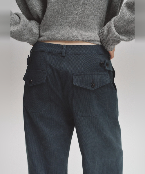 BLUEBRICK(ブルーブリック)の「ヴィンテージファティーグパンツ(ネイビー)(その他パンツ・レディース・その他・SMALL/MEDIUM)」の9枚目の写真