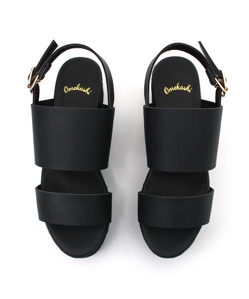mystic（ミスティック）の「【Omekashi】厚底ストラップサンダル（サンダル・レディース・ベージュ/ブラック/シルバー・37/38/36）」の11枚目の写真