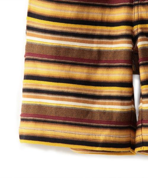 green label relaxing（グリーンレーベルリラクシング）の「【KIDS】リップルボーダー パンツ5L◆（その他パンツ・キッズ・ネイビー・135/95/105/125/115）」の4枚目の写真