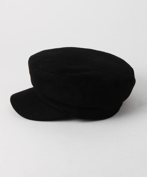 green label relaxing（グリーンレーベルリラクシング）の「CB マリンキャスケットキャップ BK（キャスケット・レディース・ブラック・FREE）」の2枚目の写真